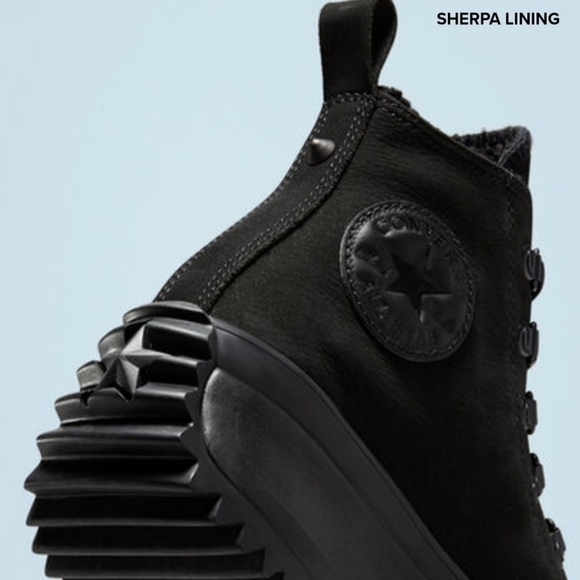 Converse Run Star Hike  Hi Platform Monochrome Unisex Sz: / 173096C - Picture 2 of 10